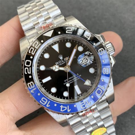 rolex gmt master 2 blue black replica|clean factory rolex gmt.